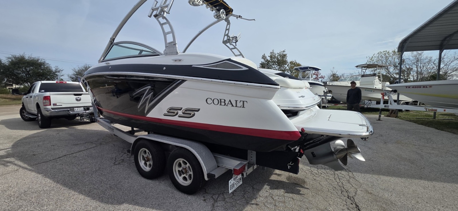 Cobalt 242 WSS 2011 importada desde Texas a Chile